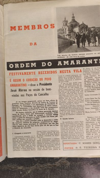 Raro Boletim Cultural e Informativo Tabopan (Amarante) - 1971
