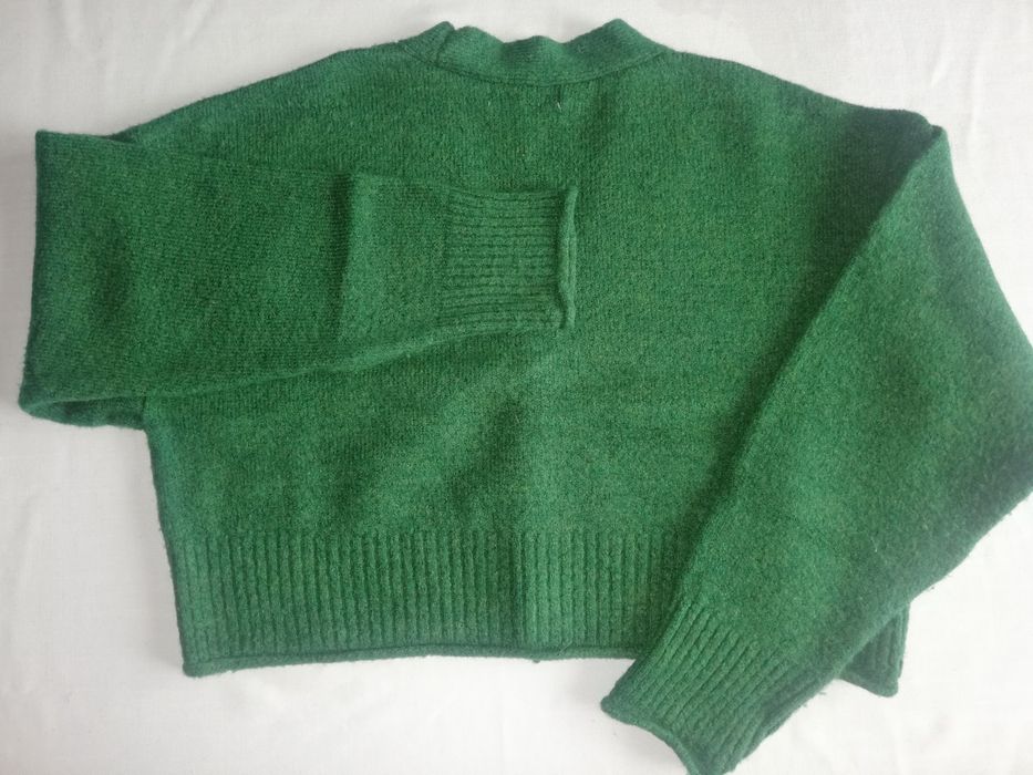 Sweter Stradivarius rozm. XS kolor zielony