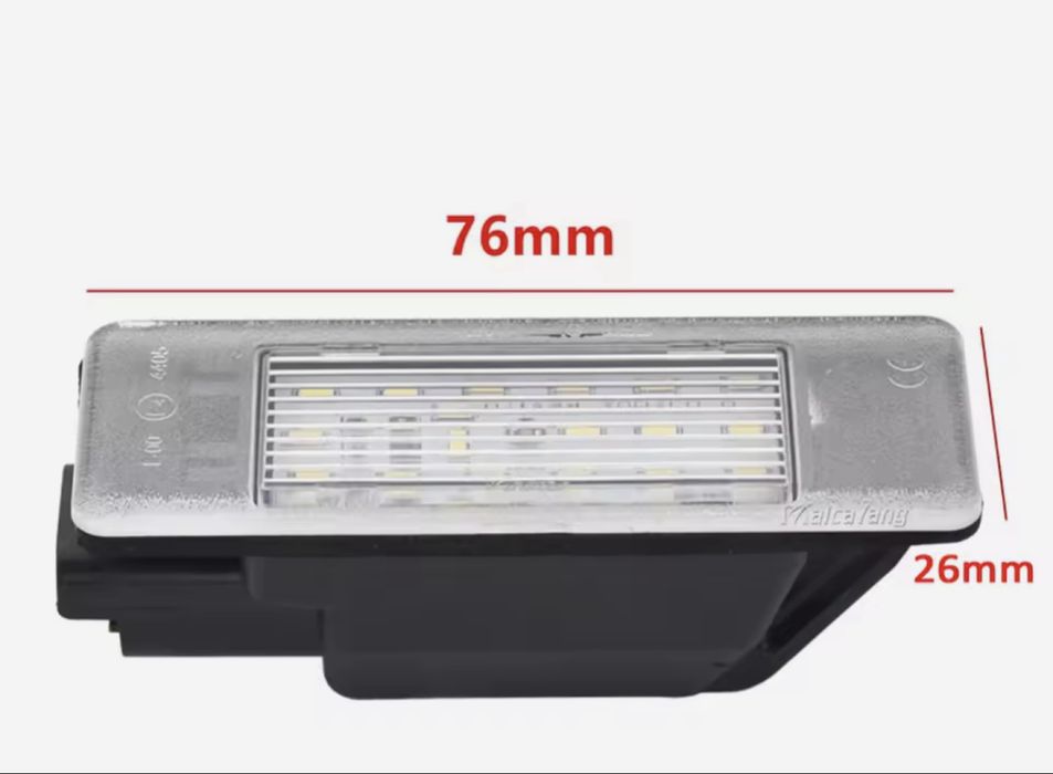 Подсветка номера Peugeot 106 1007 207 307 308 406 407 508 expertВантаж
