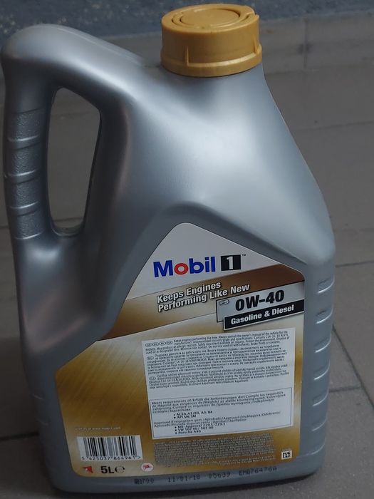 Oleo Mobil 1 0w40