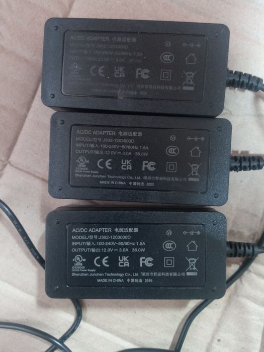 Електрошрот 12В 12V 3A 36W Блок питания живлення зарядне якість