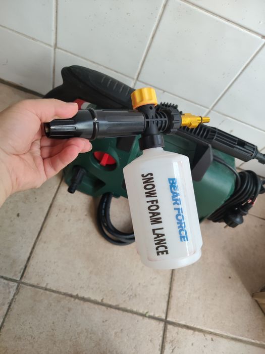 Lavadora de alta pressão Bosch easy aquatak 110bar + snowfoam