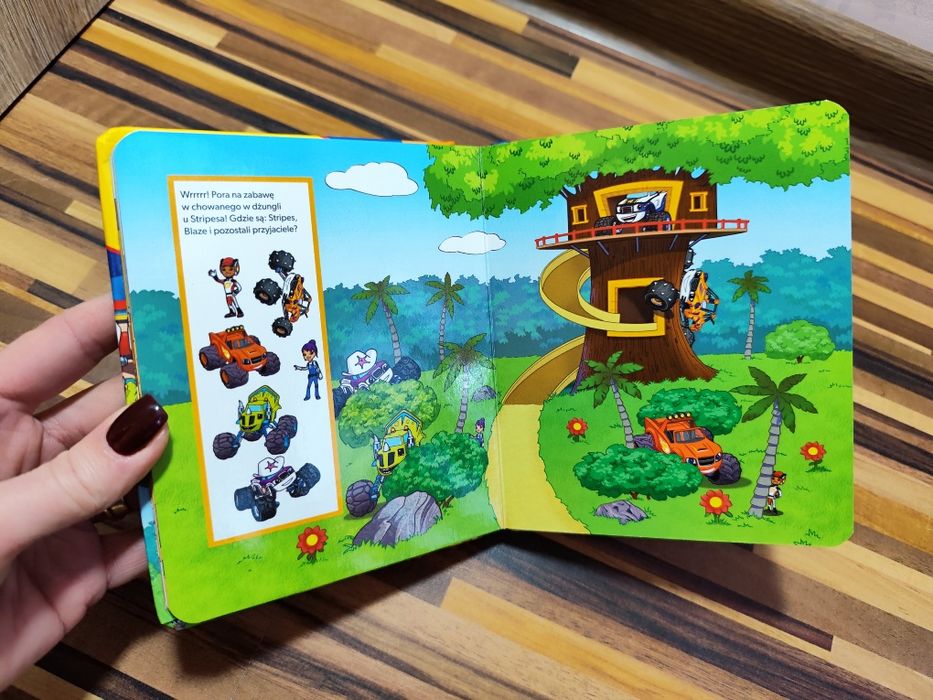 Blaze i Megamaszyny. Wielka wyprawa. Znajdź mnie! Wyszukiwanka dla mal