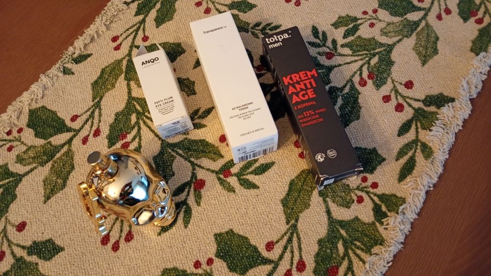 Zestaw kosmetyków męskich plus perfumy