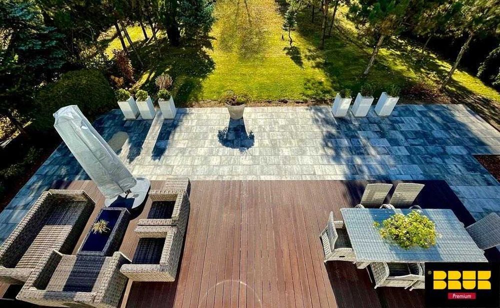 Kostka brukowa Lastra Quadro 40x40x7 Malibu BRUK SA. 76zł/br. Listopad