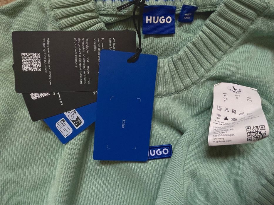-45%$ S 44 46 Hugo Boss світер кофта чоловічий мужской светер свитшот