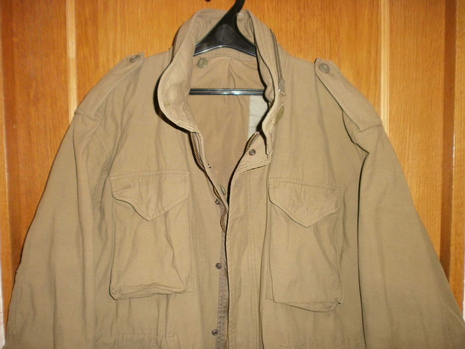 Куртка М65 Alpha Industries с лайнером, олива, р.XL, наш 56. ПОГ-73 см