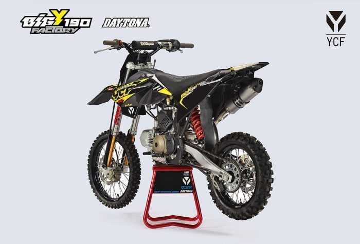Пітбайк YCF Bigy Factory 190 Daytona MX XL 2024, в АртМото Київ правий