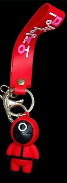 Nowy brelok SQUID GAME SMYCZ DO KLUCZY, torebki, plecak, telefonu