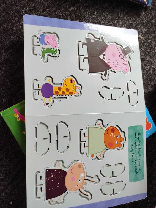 Książka Peppa z figurkami