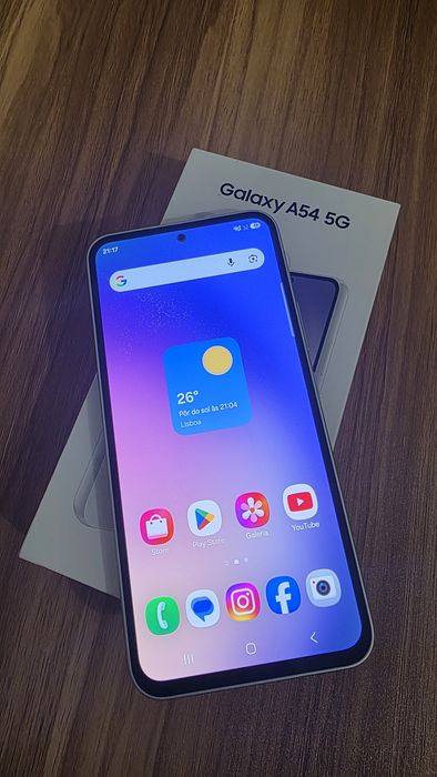 Samsung Galaxy A54 5G 128GB Branco – Como Novo