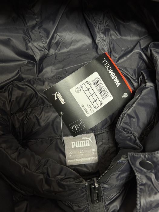 Оригінал. Куртка зимова пума. Puma курточка. Мікропуховик пума