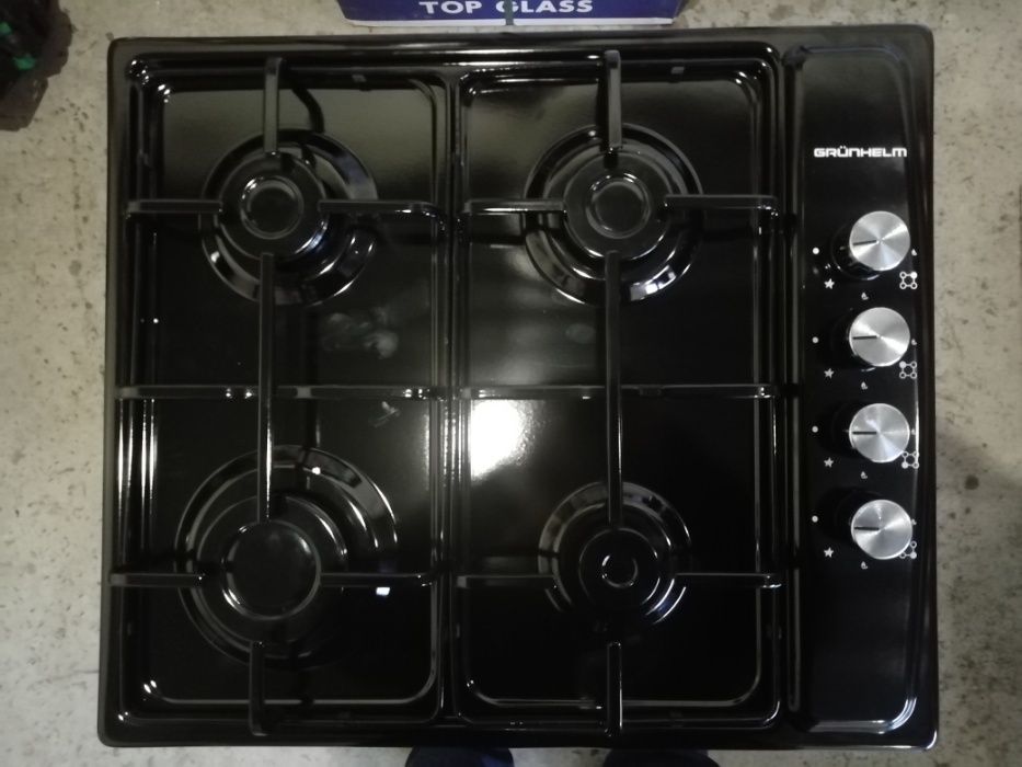Газовая варочная поверхность GRUNHELM GPG 4101 BF, газконтроль