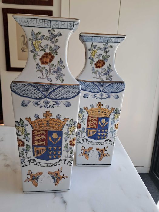 Jarrões porcelana colecionáveis Engelandt