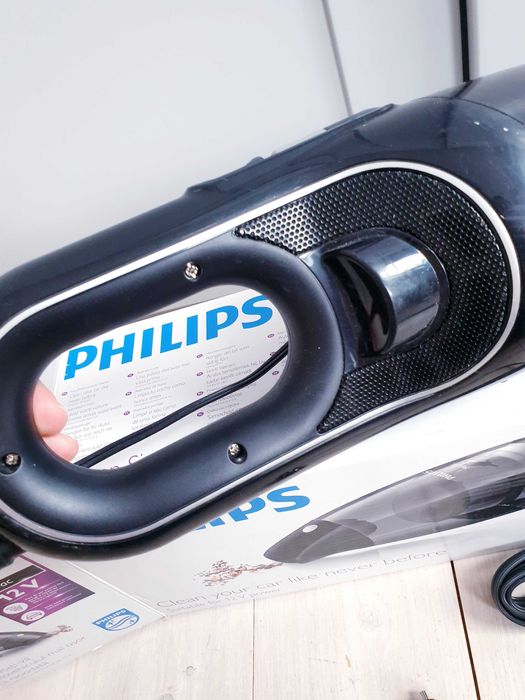 Odkurzacz ręczny do samochodu Philips czarny MiniVac 12V