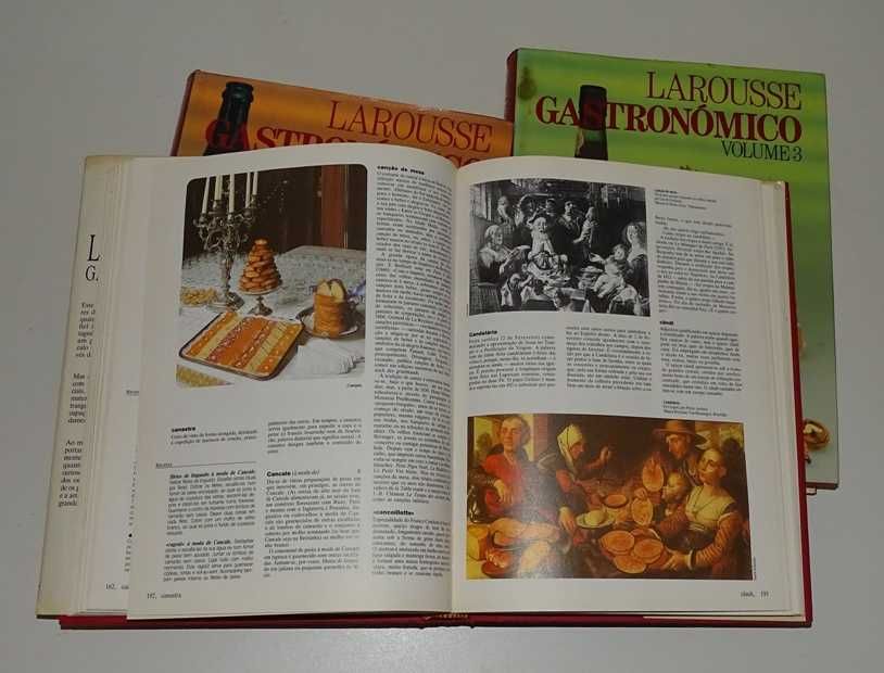 Larousse Gastronómico (3 volumes)