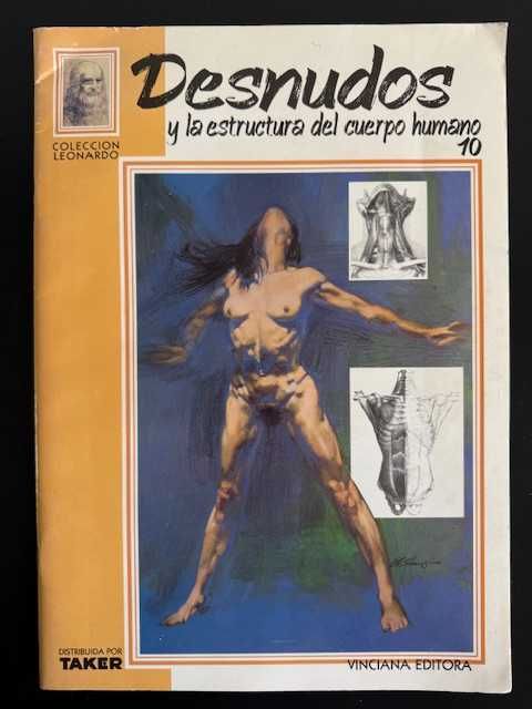 Livro de desenho "Desnudos"