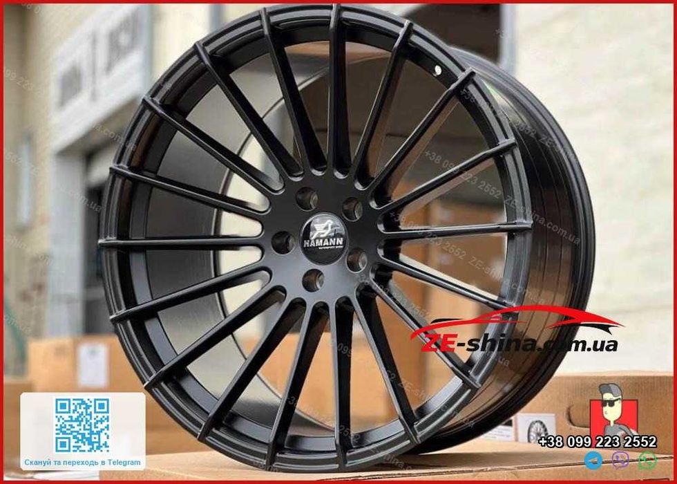 Диски Hamann R19 5x112 Різноширокі ET25/27 BMW G20 G30 X3 X4 Новинка на ринку України Black
