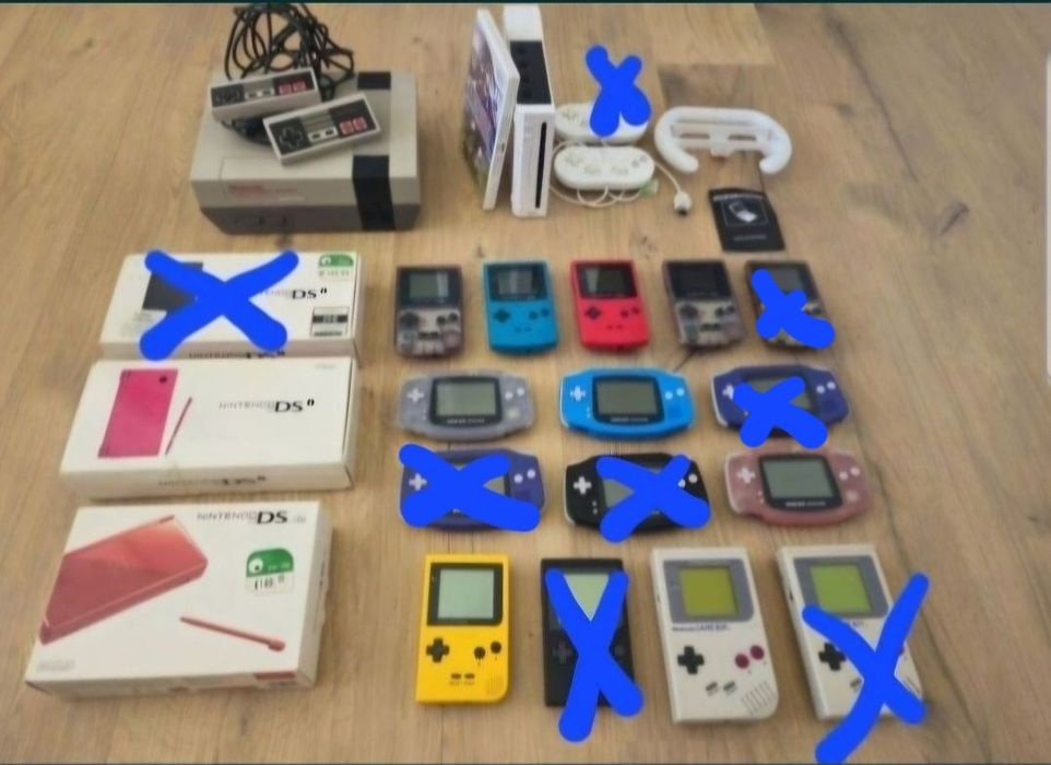 Consolas Nintendo Gameboy Color Advance Classic DS Lite Dsi NES Wii