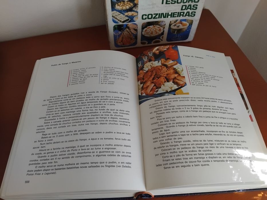 Livro Culinária  de 1978