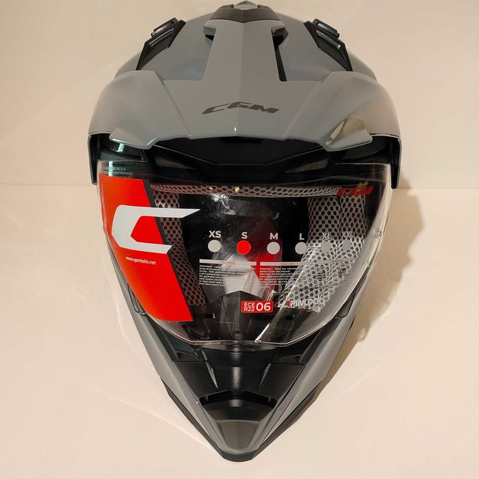 Capacete CGM Dual-sport trail adv mota novo
