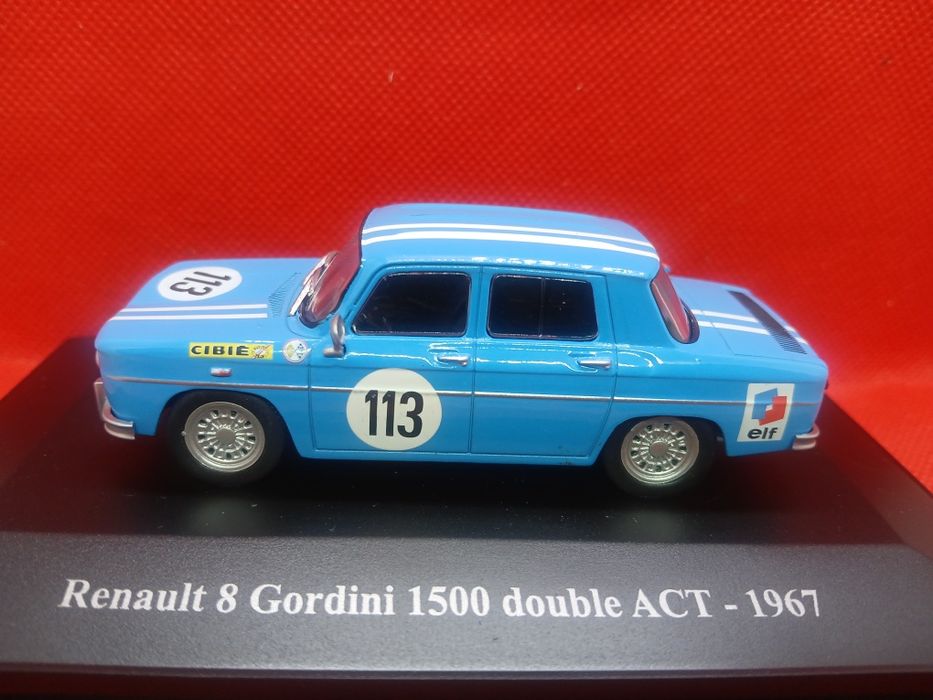Miniatura  1/43,Renault 8 Gordini 1500 ano 1967