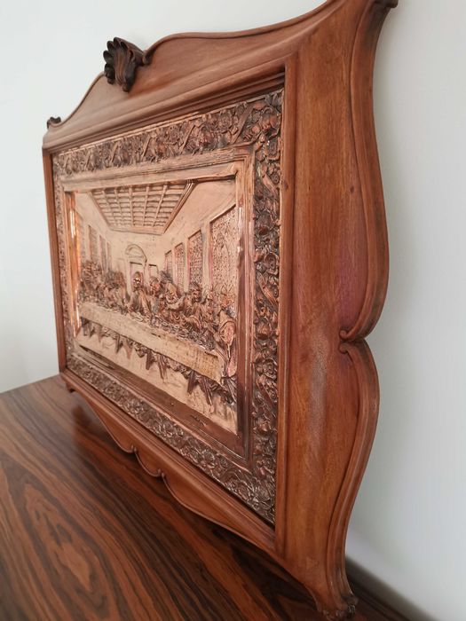 Quadro cobre da Última Ceia