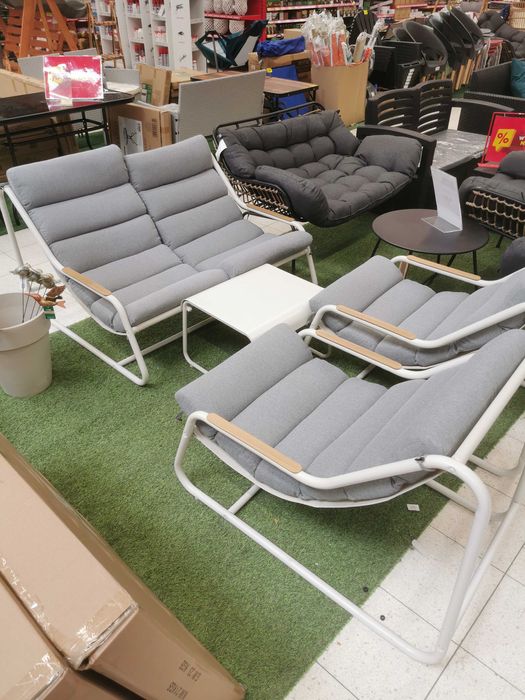 Komplet zestaw mebli ogrodowych nowoczesne loft NOWE