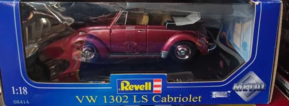 1 18 miniaturas vw Beetle carocha