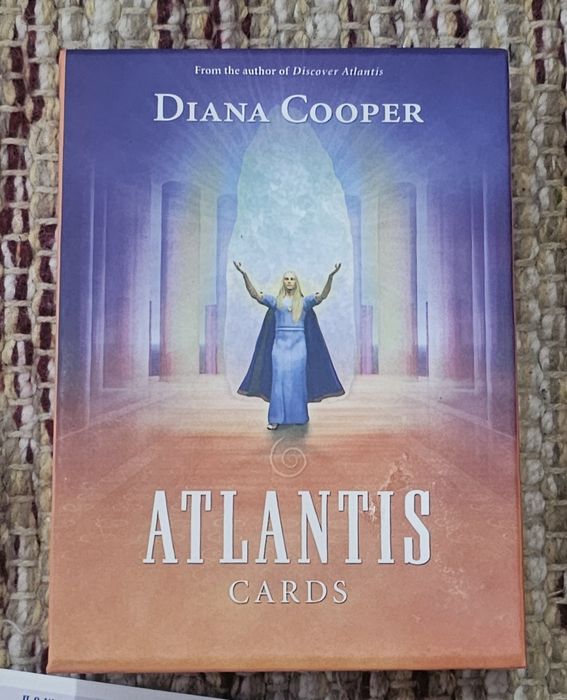 Oráculo/cartas Angels + Atlantis de Diana Cooper