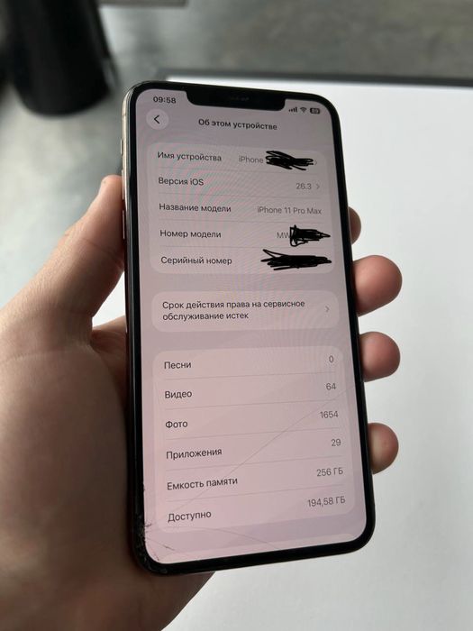 Iphone 11 pro max 256 gb
