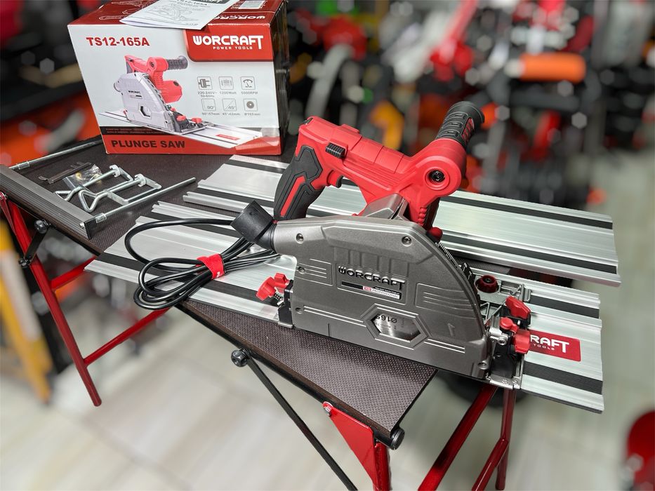 Погружная пила Занурювальна пила WORCRAFT TS12-165A + шина 1400 мм