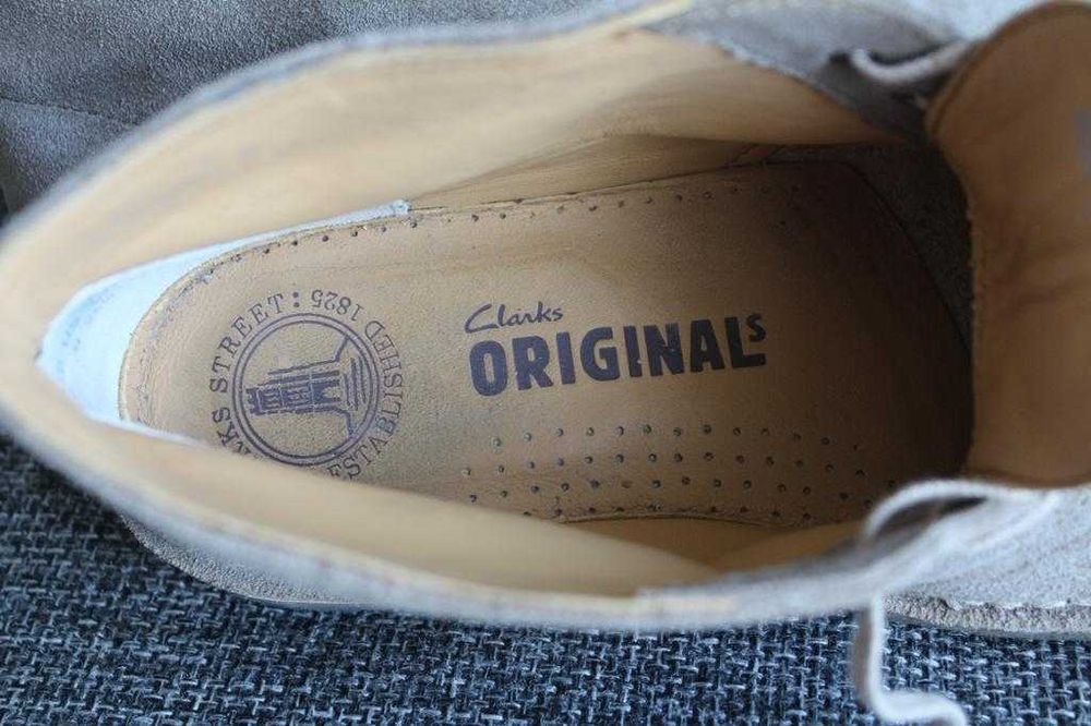 Ботинки дезерти Clarks Originals Оригінал Нат замша 40р