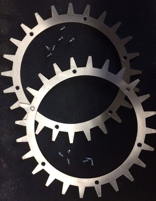 Moupaa Spikes Für Worx Landroid L – 225 Mm, Anti-Rutsch-Spikes Für Bessere Traktion