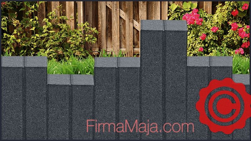 Palisada betonowa wysoka 110 cm dostawa cała Polska