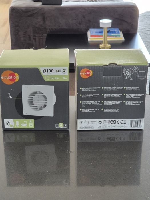 Extrator ar NOVO Equation 100mm