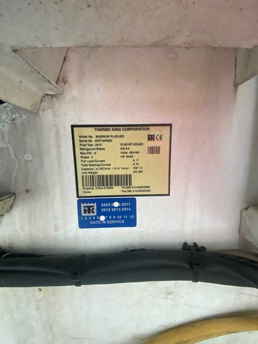 Kontener Chłodniczy z agregatem Thermo King MP-4000