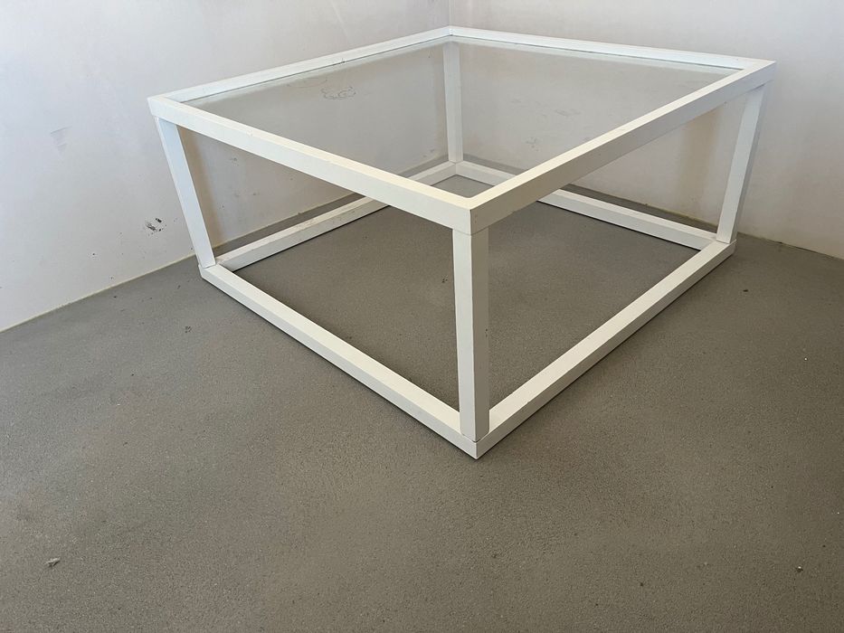 Stolik szklany 90x90x40