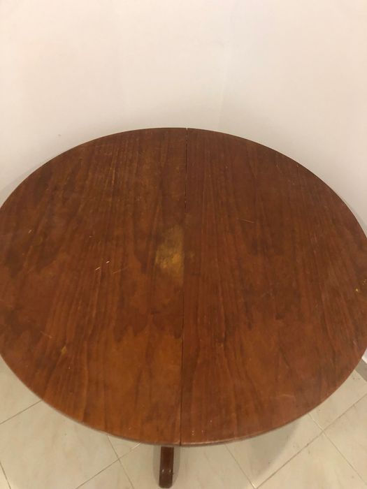 Mesa madeira maciça dois tamanhos 35