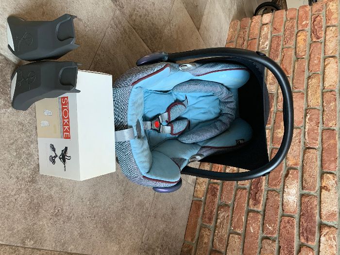 wózek Stokke Xplory ( gondola, spacerówka) + gratisy Maxi Coss