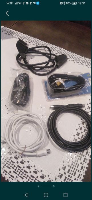 SHARP VHS + Ferro a vapor Philips+colunas AEG + cabos