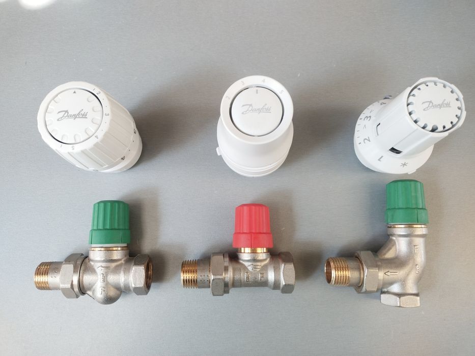 Термоголовка кран шаровый радиаторный коллектор бинокль