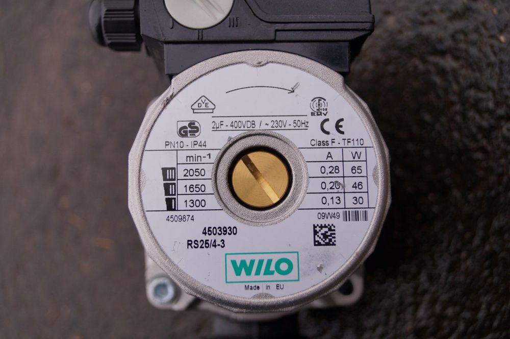 Pompa C.O. Wilo RS 25/4-3 130mm