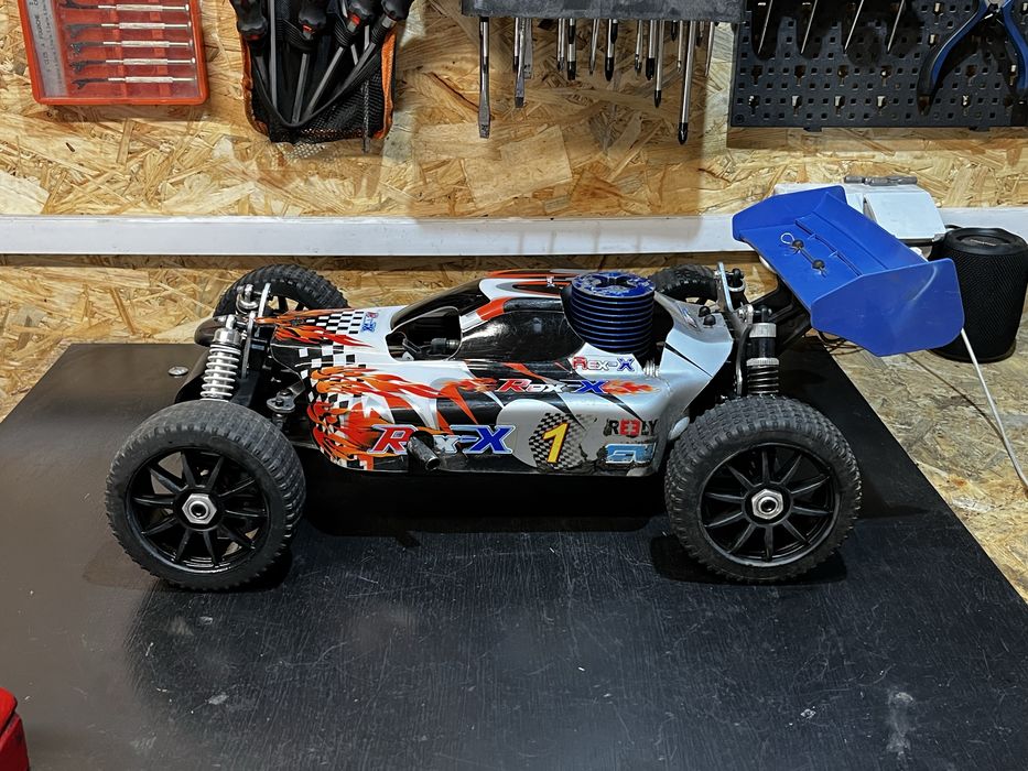 Model rc podwozie reely rex-1 1/8 traxxas himoto maverick hsp hpi