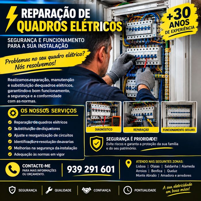 eletricista 24 horas e urgência Lisboa