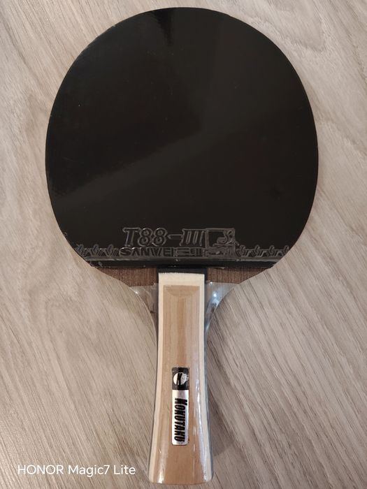 Złożona rakieta Kokutaku z Sanwei T88-III, tenis stołowy