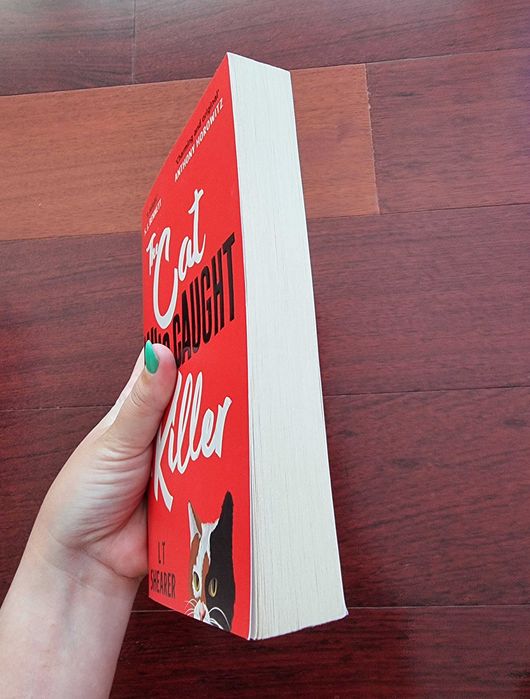 Livro "The Cat Who Caught a Killer" de L T Shearer (em Inglês)