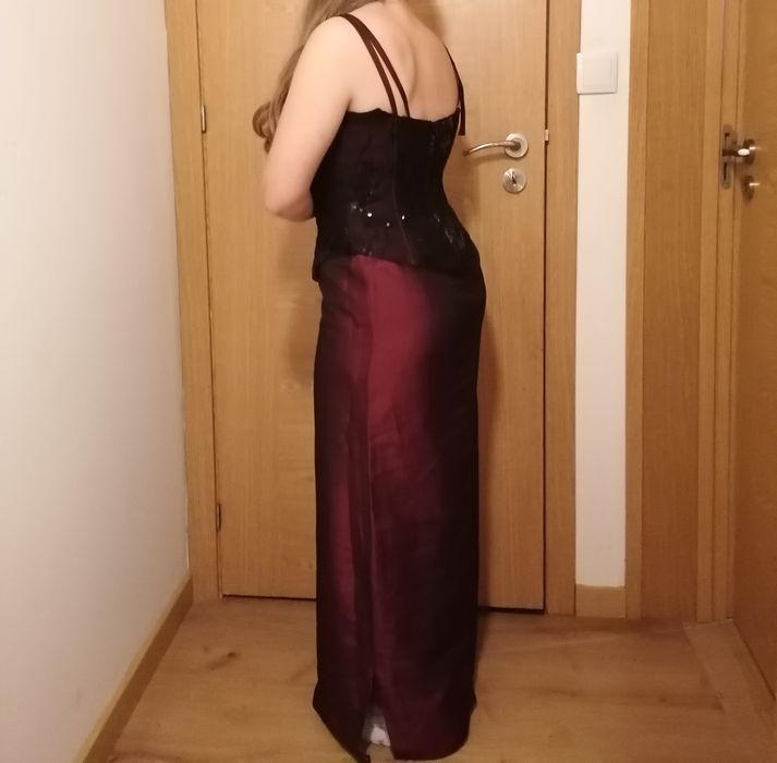 Conjunto de cerimónia acetinado M