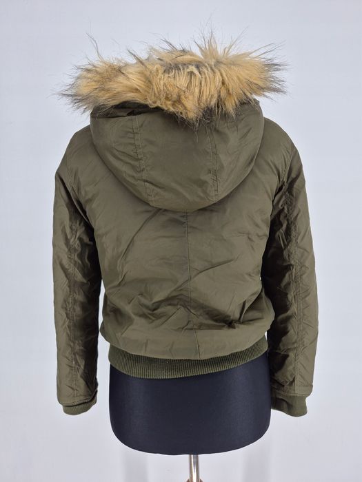 Kurtka z kapturem Missguided 36 S 8 bomberka