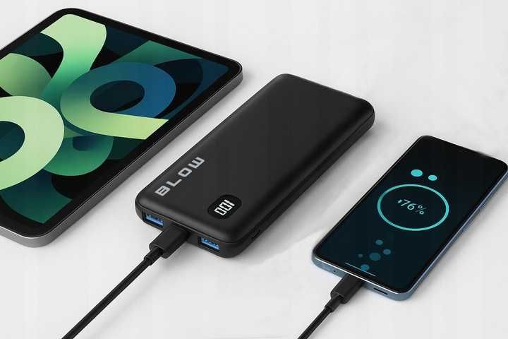 POWERBANK 10000 mAh 22,5W QC PD mocny podróżny usb-c szybkie ładowanie